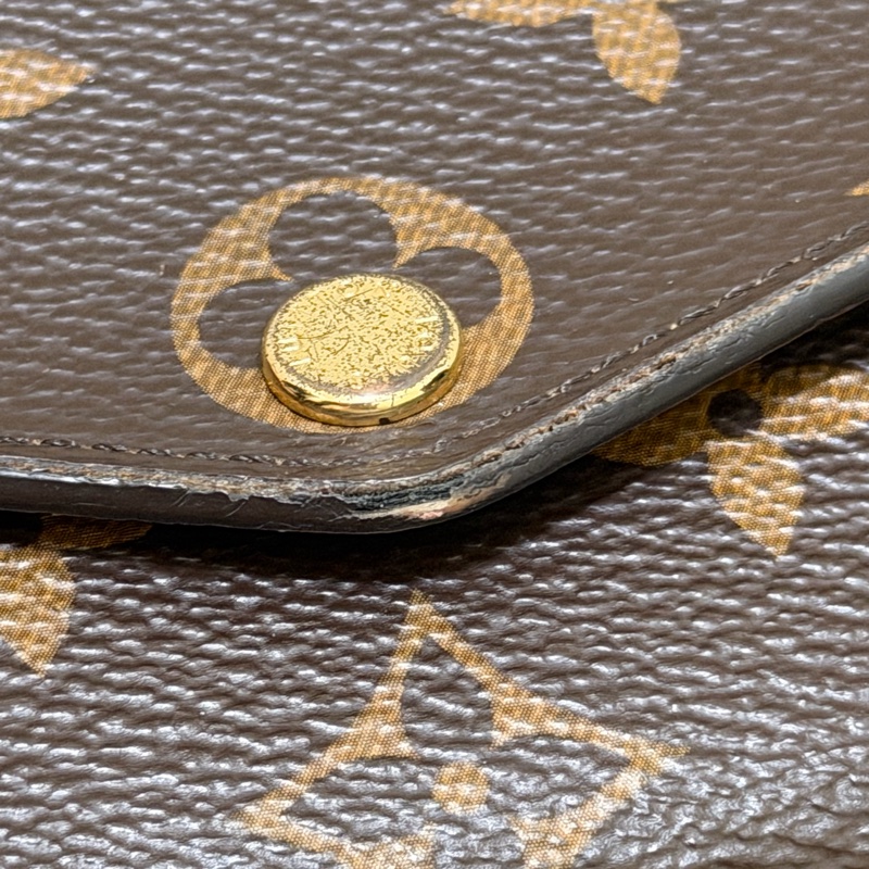 LV Sarah 信封式長夾 芭蕾淡粉-25