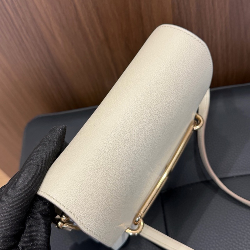 🌈Hermes🧡Mini Roulis🧡冰川白金扣🧡98新🌈Evercolor皮🌟MiniRoulis🌟roulis🌟豬鼻子🌟愛馬仕🌟-5