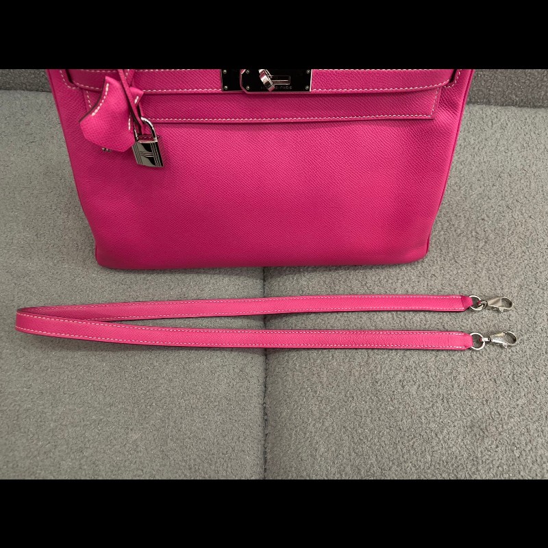 Hermes Kelly 32 E5/K5 糖果粉內拼扥斯卡紫 -15