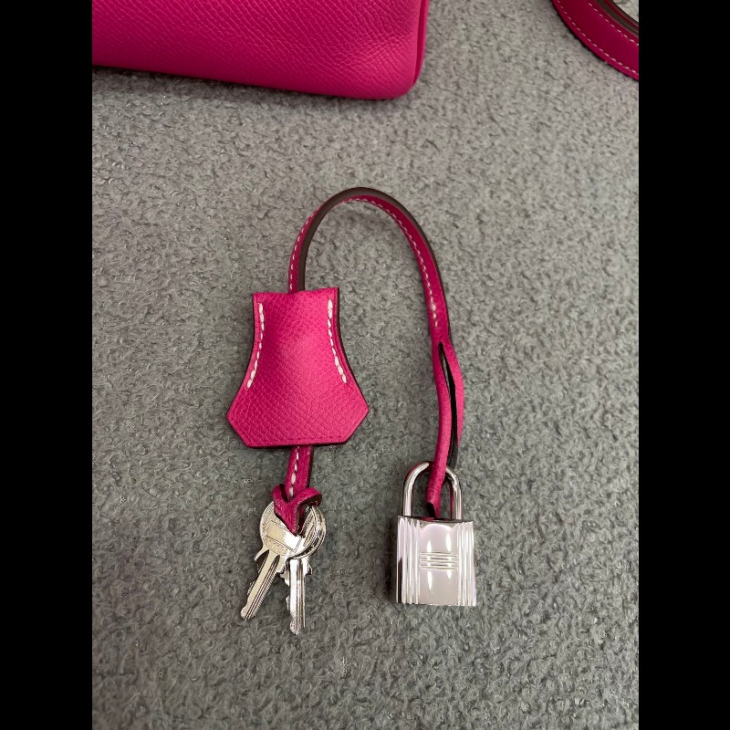 Hermes Kelly 32 E5/K5 糖果粉內拼扥斯卡紫 -18