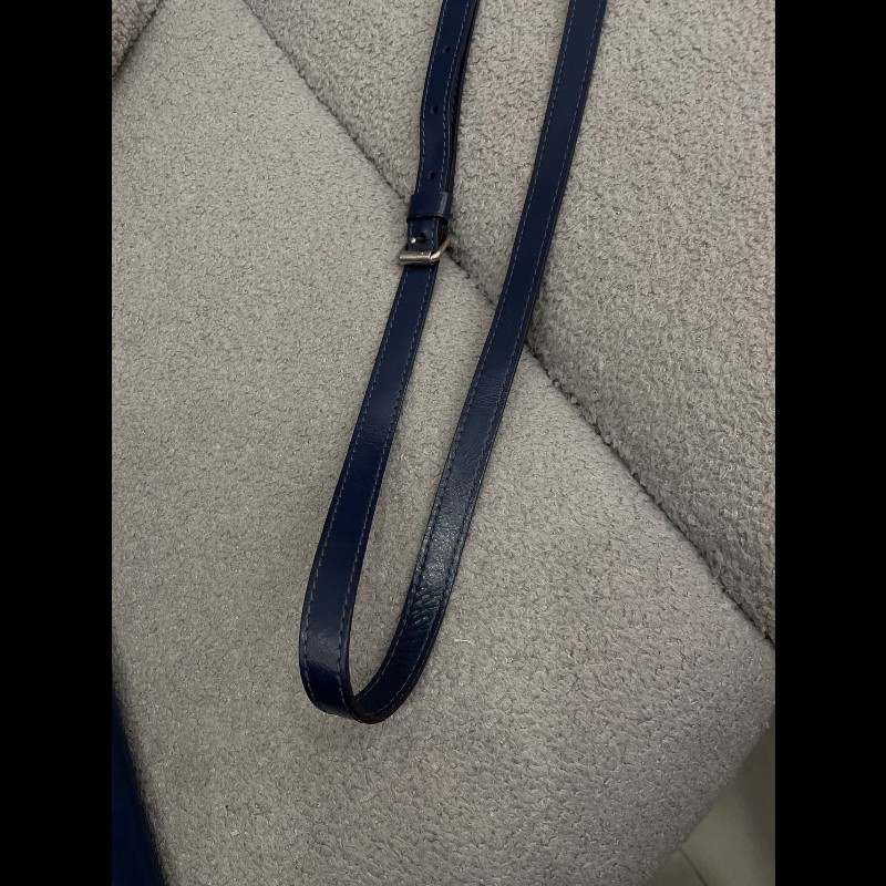 LV Alma 小號 水波紋牛皮 藍色-12