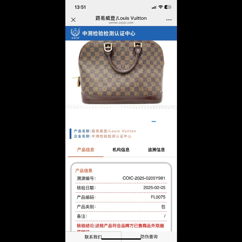LV 棋盤格 Alma PM小號 32cm -15