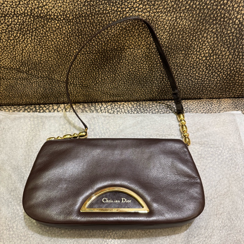 Dior中古半月腋下包-1