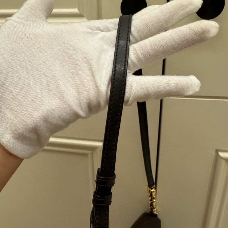 Dior中古半月腋下包-16