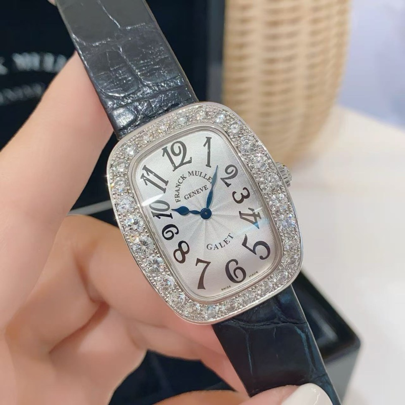 Franck Muller 3002 精鋼鑽石石英女表-1
