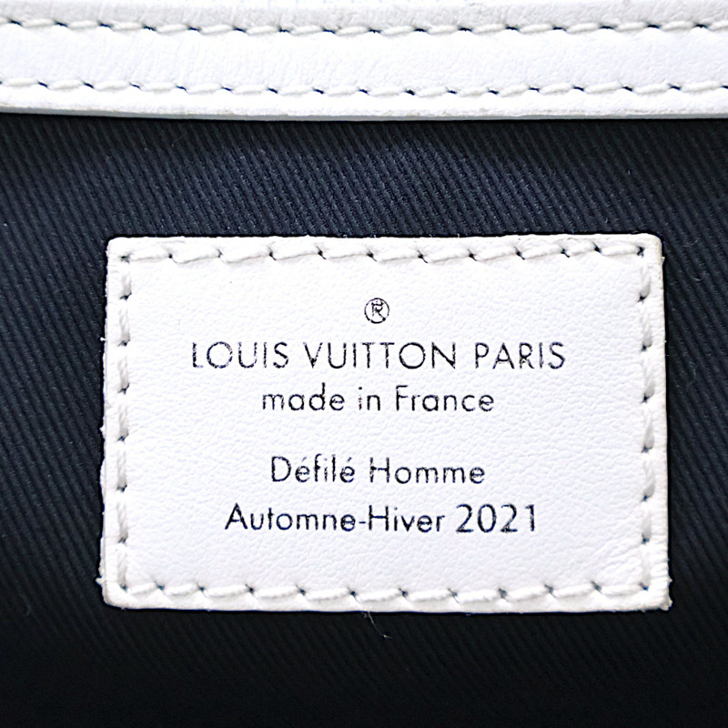 藍色 原花帆布 Keepall Bandouliere 55 行李袋【LOUIS VUITTON LV 路易威登】 M45874-5