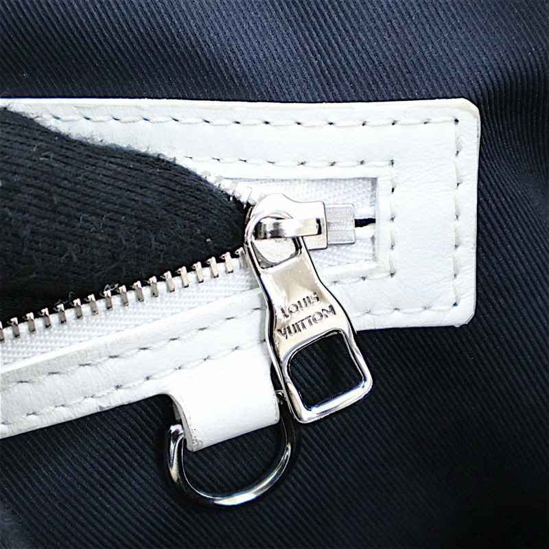 藍色 原花帆布 Keepall Bandouliere 55 行李袋【LOUIS VUITTON LV 路易威登】 M45874-6