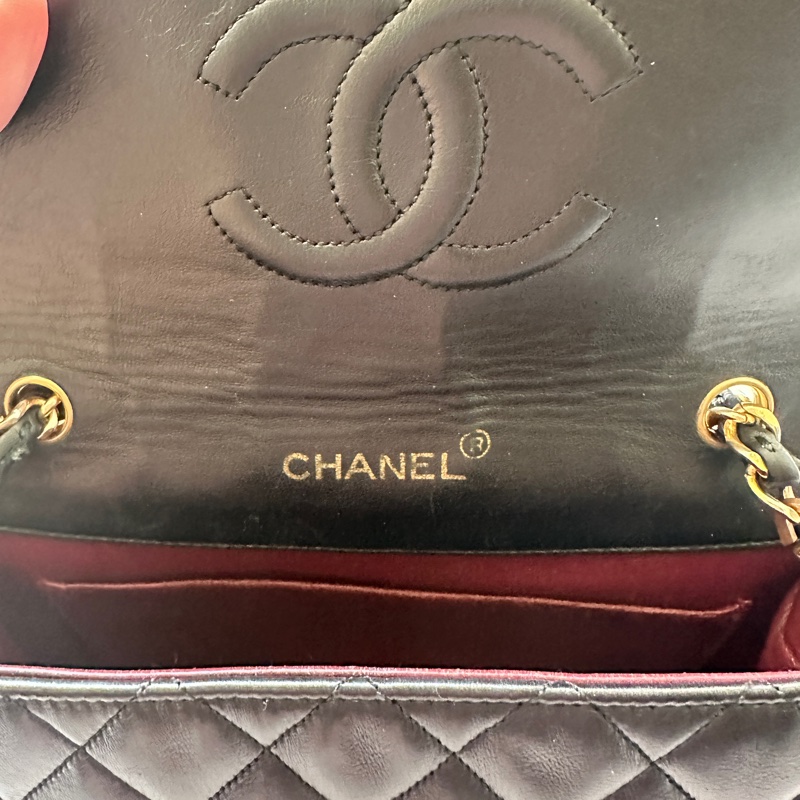 Chanel Vintage Half Moon Diana｜黑金半月胖子🖤✨-7