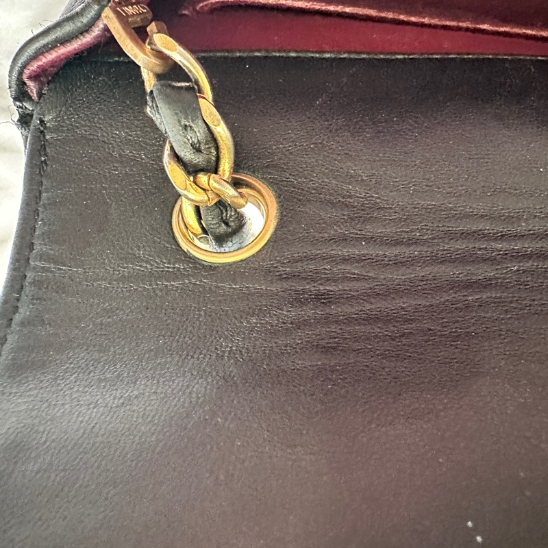 Chanel Vintage Half Moon Diana｜黑金半月胖子🖤✨-14