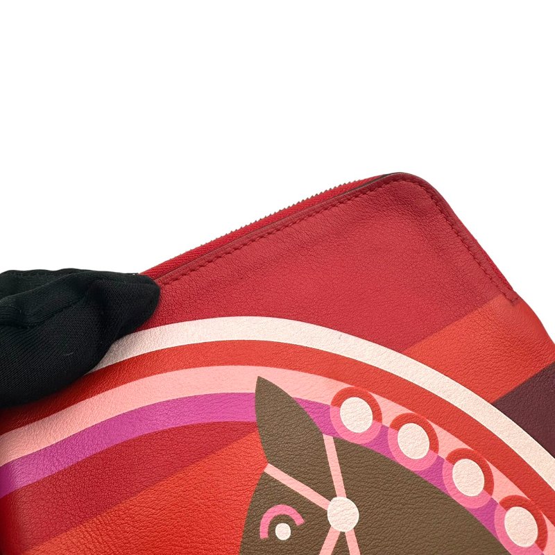 【美收精品】HERMES 牛皮手拿包  C-563【隔月月中將轉賣至日本 上架期限30天】-9