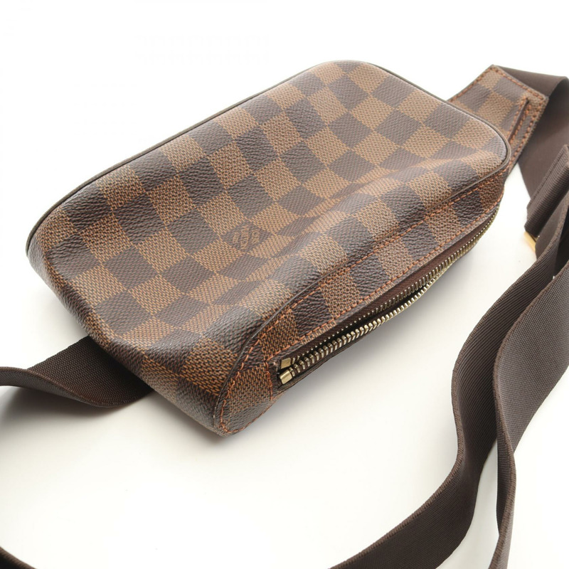 路易威登 Geronimos Damier Ebene 腰包/斜背包 N51994 PVC塗層帆布 棕色 二手 男女通用-7