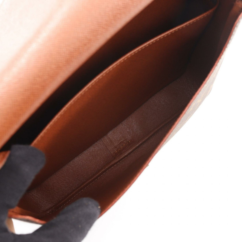 路易威登 Cartouchiere GM 單肩斜背包 M51253 Monogram 帆布 二手-2