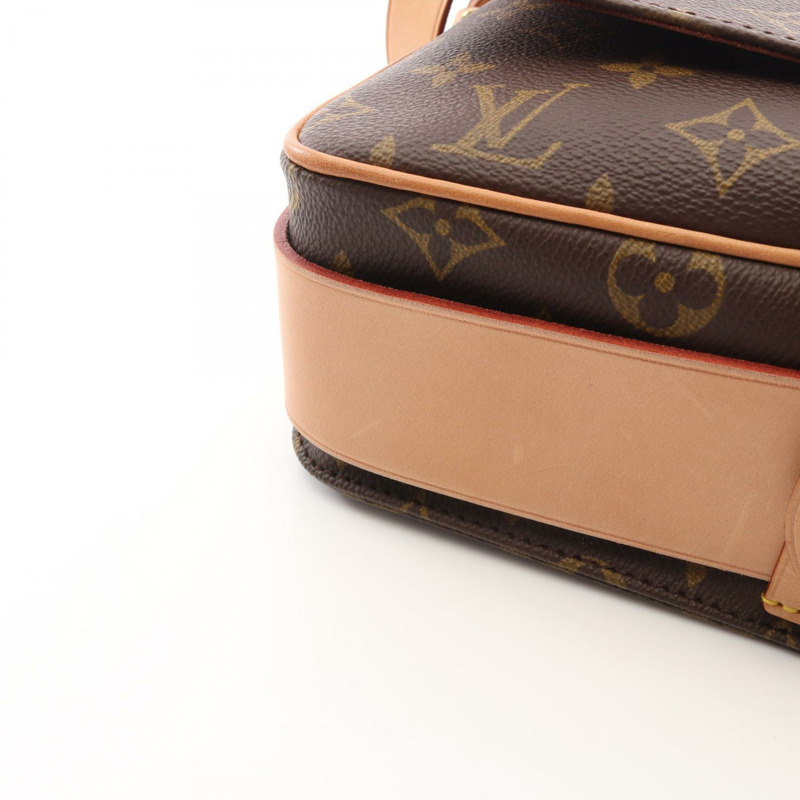 路易威登 Cartouchiere GM 單肩斜背包 M51253 Monogram 帆布 二手-7