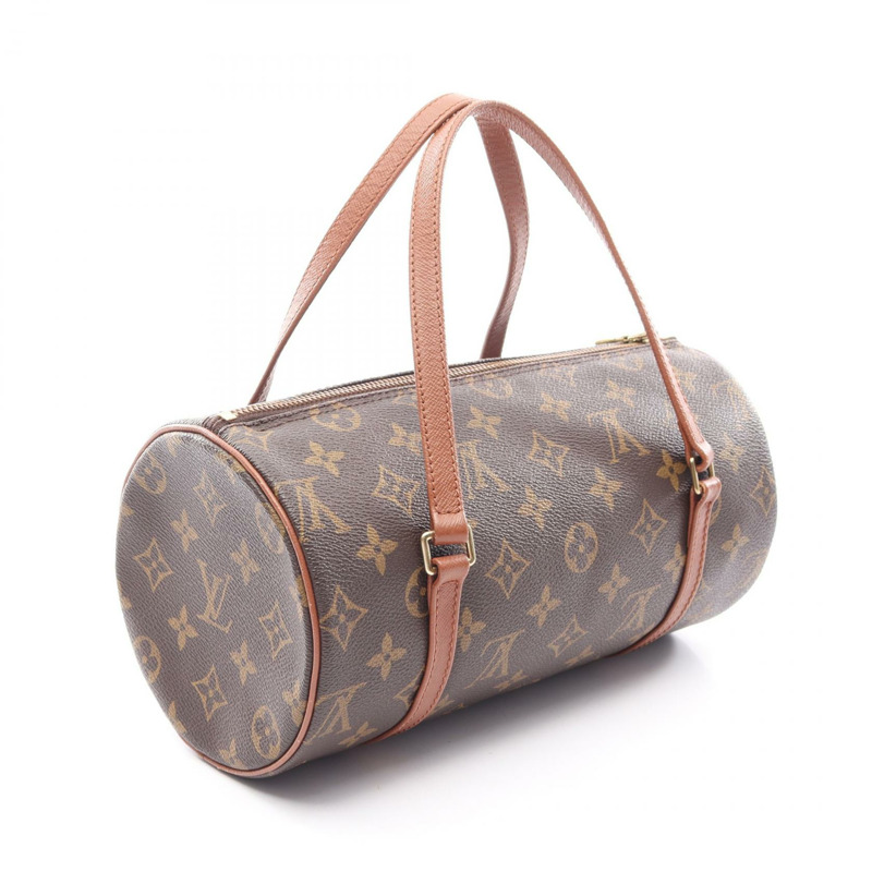 路易威登 Papillon 26 舊手提包 M51366 Monogram 帆布皮革二手-1