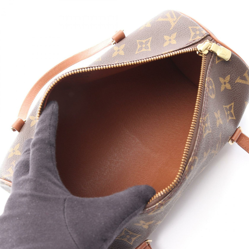 路易威登 Papillon 26 舊手提包 M51366 Monogram 帆布皮革二手-2