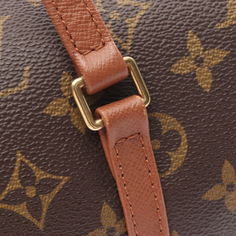 路易威登 Papillon 26 舊手提包 M51366 Monogram 帆布皮革二手-6