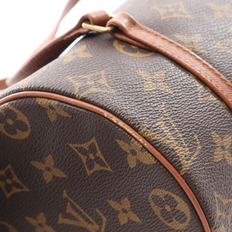 路易威登 Papillon 26 舊手提包 M51366 Monogram 帆布皮革二手-8