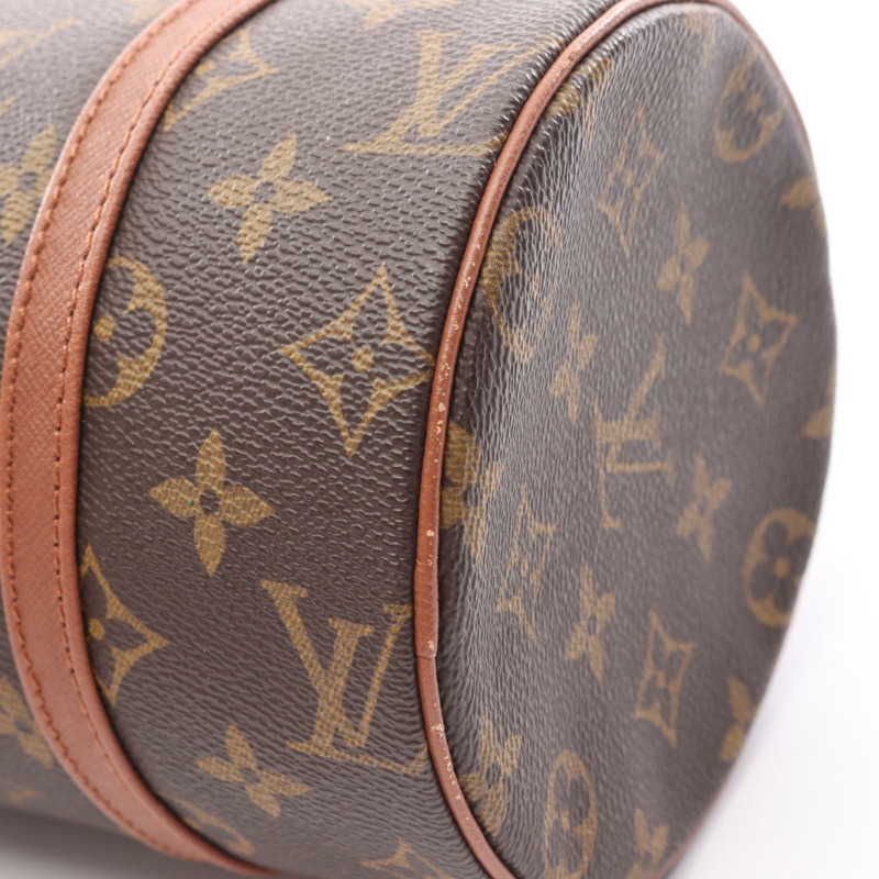 路易威登 Papillon 26 舊手提包 M51366 Monogram 帆布皮革二手-9