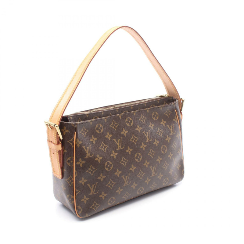 路易威登 Vivacite GM 單肩手提包 M51163 Monogram 帆布 二手 LV-1