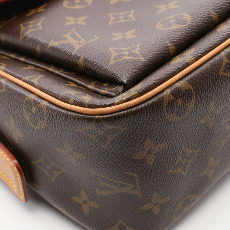 路易威登 Vivacite GM 單肩手提包 M51163 Monogram 帆布 二手 LV-6