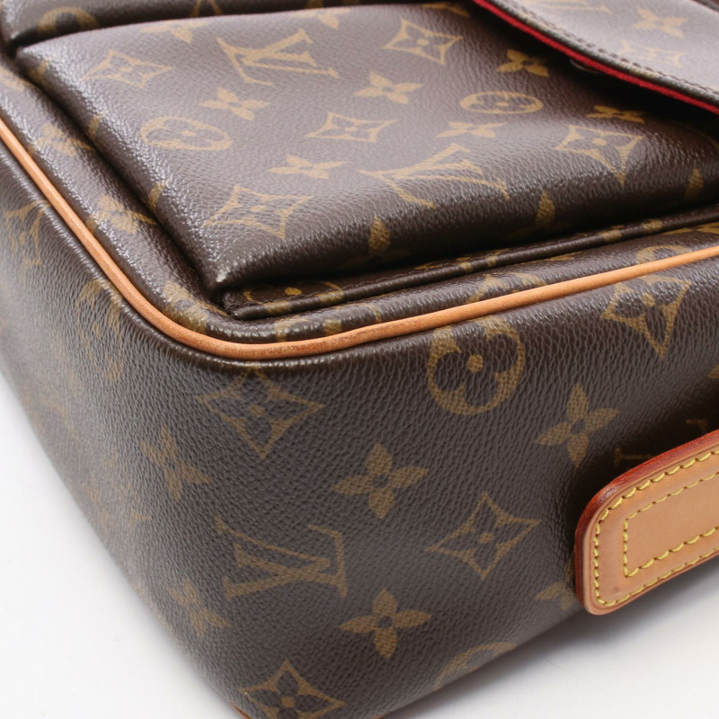 路易威登 Vivacite GM 單肩手提包 M51163 Monogram 帆布 二手 LV-7