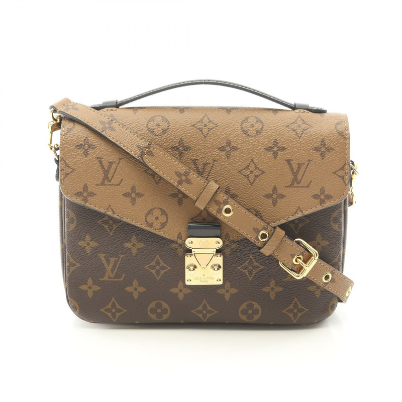 路易威登 Pochette Metis MM 單肩手提包 M44876 Monogram Reverse-0