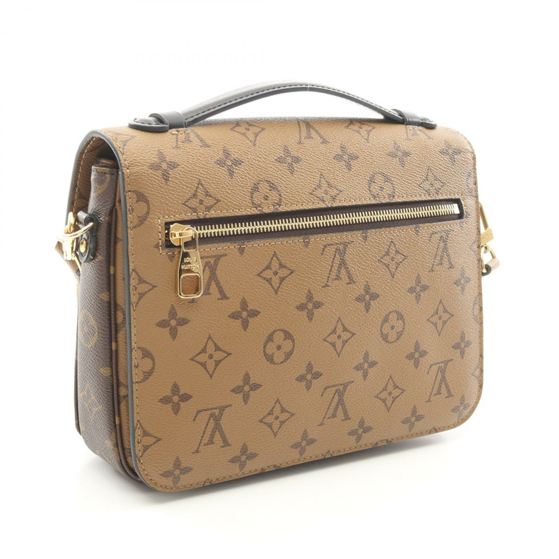 路易威登 Pochette Metis MM 單肩手提包 M44876 Monogram Reverse-1