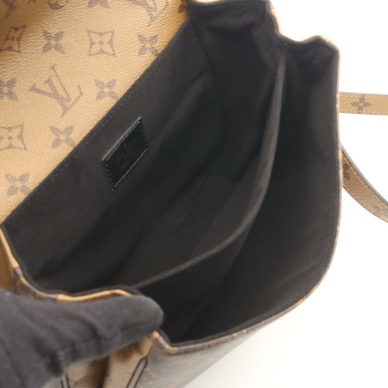路易威登 Pochette Metis MM 單肩手提包 M44876 Monogram Reverse-2