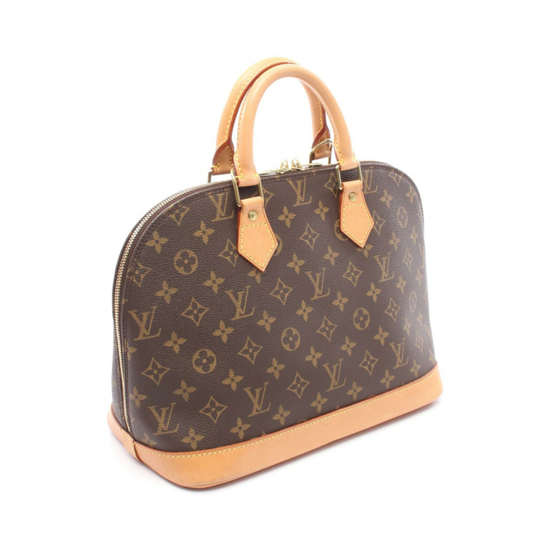 路易威登 Alma PM 手提包 M51130 Monogram 帆布皮革棕色二手 LV-1