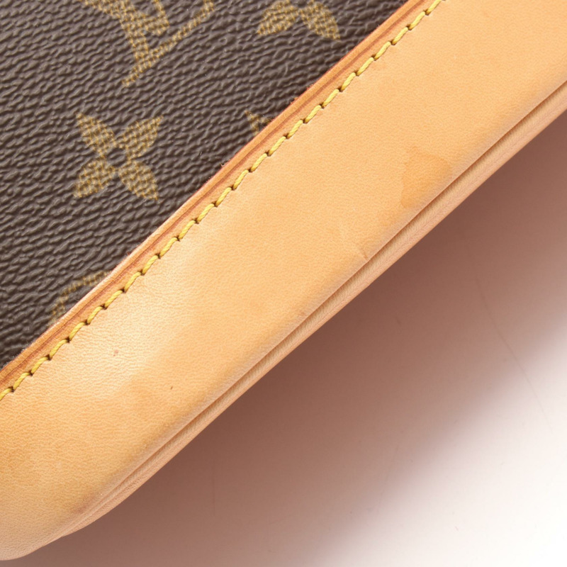 路易威登 Alma PM 手提包 M51130 Monogram 帆布皮革棕色二手 LV-5