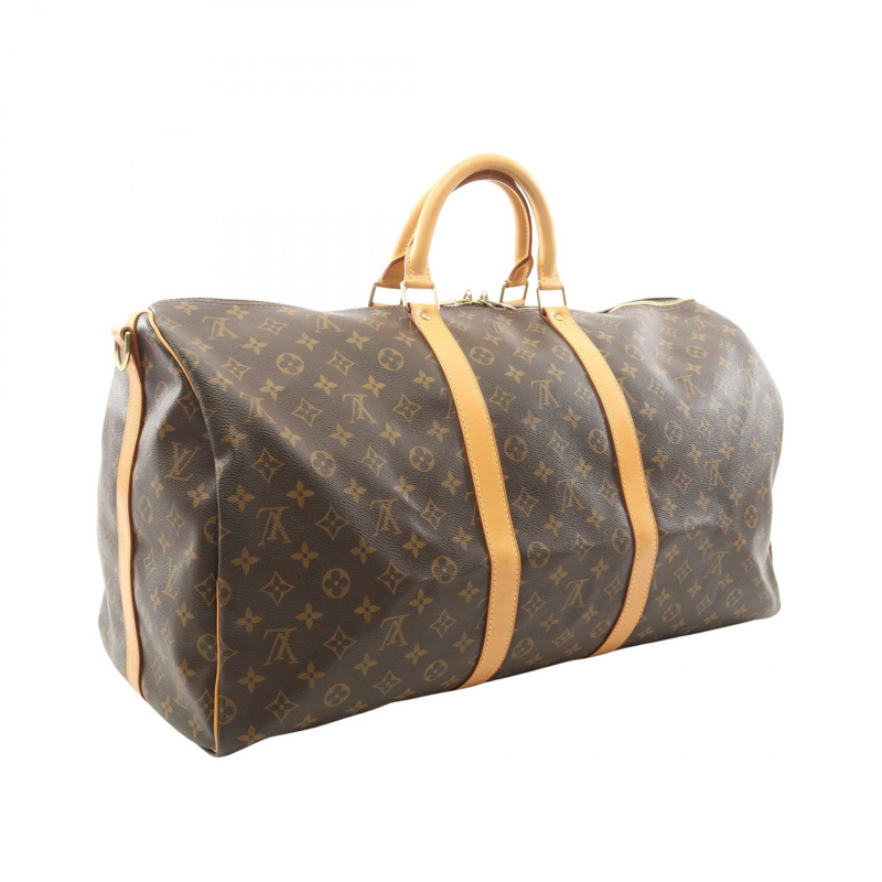 路易威登 Keepall Bandouliere 55 斜背旅行包 M41414 Monogram 二手-1