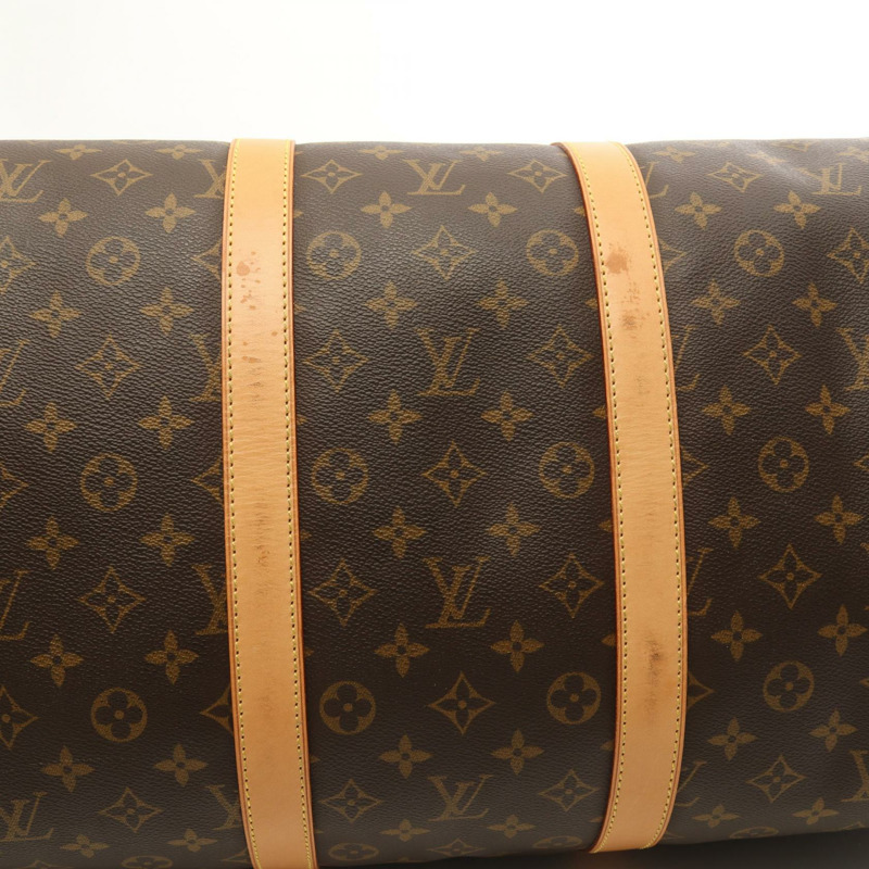 路易威登 Keepall Bandouliere 55 斜背旅行包 M41414 Monogram 二手-6