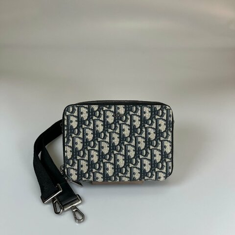 DIOR  老花雙層相機包