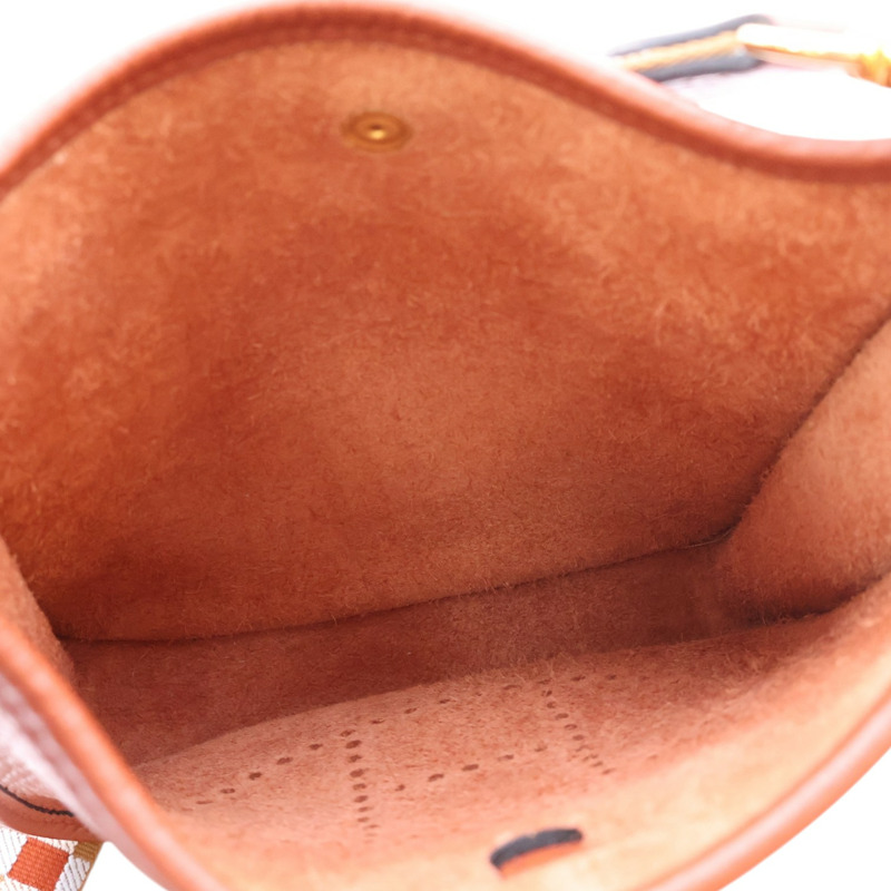 古銅色 Clemence牛皮 Mini Evelyne 肩背包 U刻【HERMES 愛馬仕】 H083433CC-2