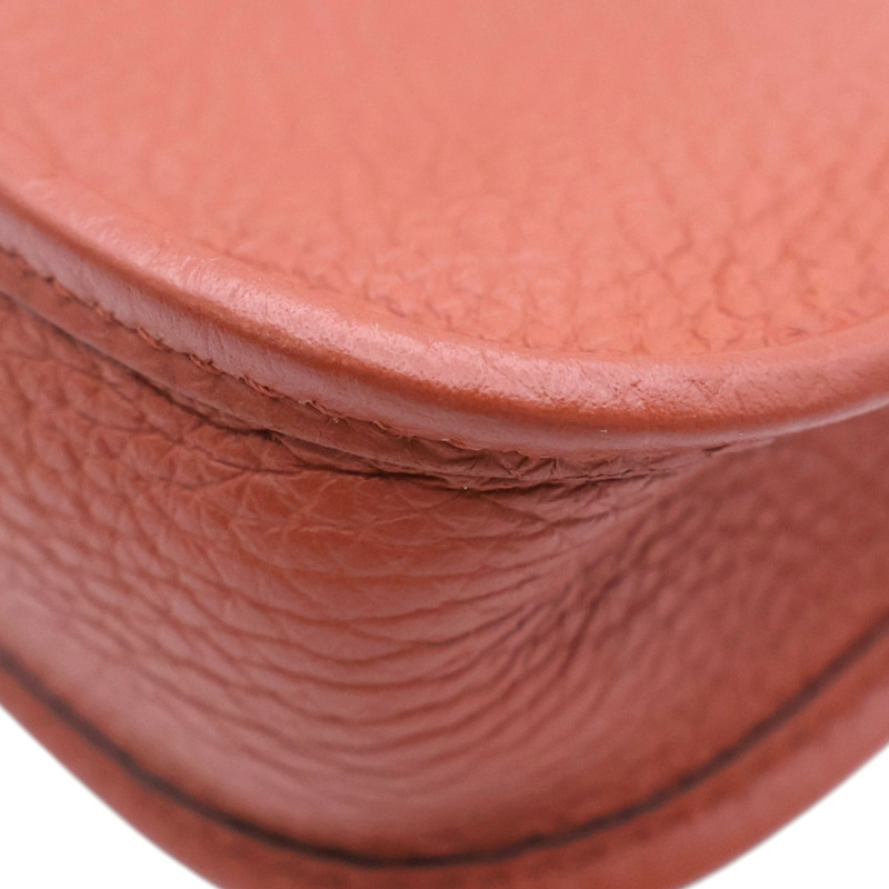 古銅色 Clemence牛皮 Mini Evelyne 肩背包 U刻【HERMES 愛馬仕】 H083433CC-12