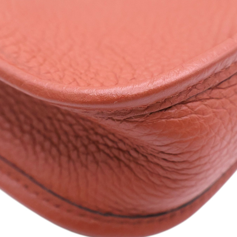古銅色 Clemence牛皮 Mini Evelyne 肩背包 U刻【HERMES 愛馬仕】 H083433CC-13