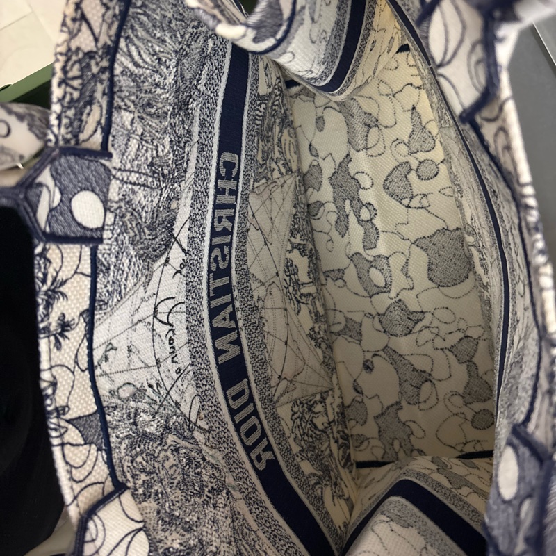 Dior book tote large size 附送matching twilly-9