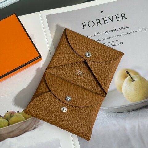 HERMES Calvi Duo - Gold 37 金棕 K