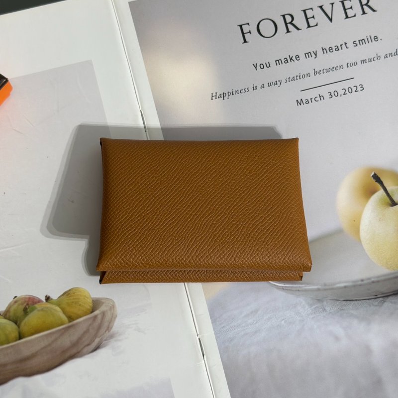HERMES Calvi Duo - Gold 37 金棕 K-2