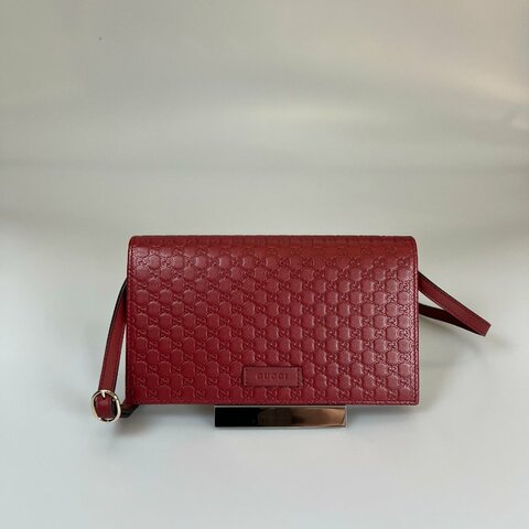 GUCCI 466507  紅壓紋WOC