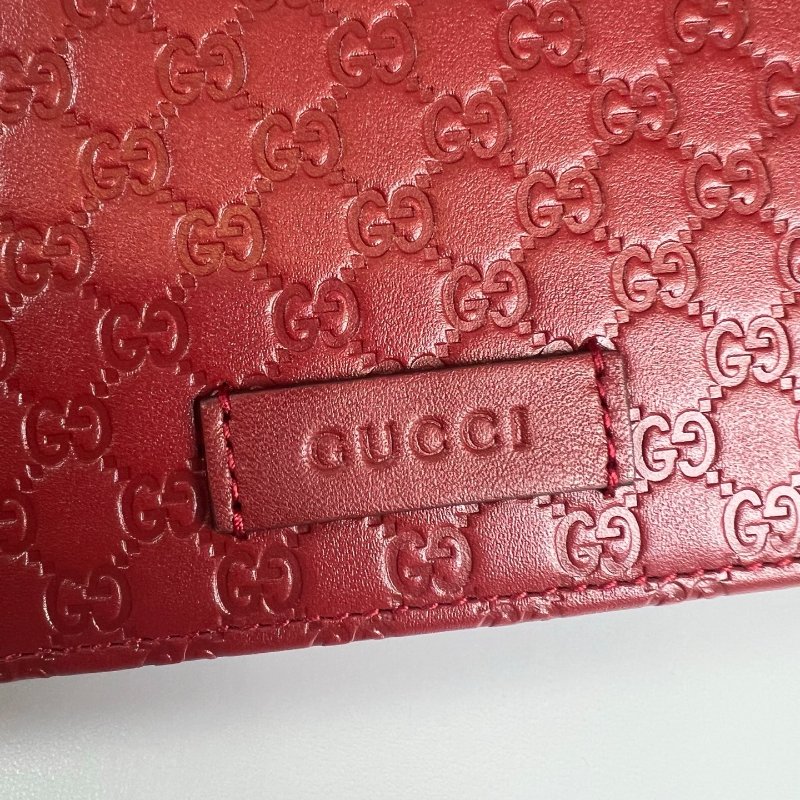 GUCCI 466507 紅壓紋WOC-12