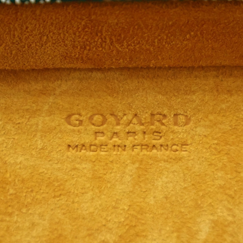 綠色 Goyardine帆布 牛皮 Grand Hotel Trunk 旅行箱包 兩用包【GOYARD 高雅德 】 GHOTELPMLTY09CL09P-6