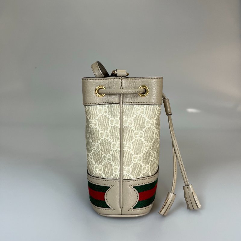 GUCCI 550620 燕麥色水桶包-2