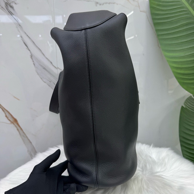 聖羅蘭 Saint laurent hobo粒面牛皮水桶包 單肩腋下包 手提包 軟fufu的粒面牛皮-2
