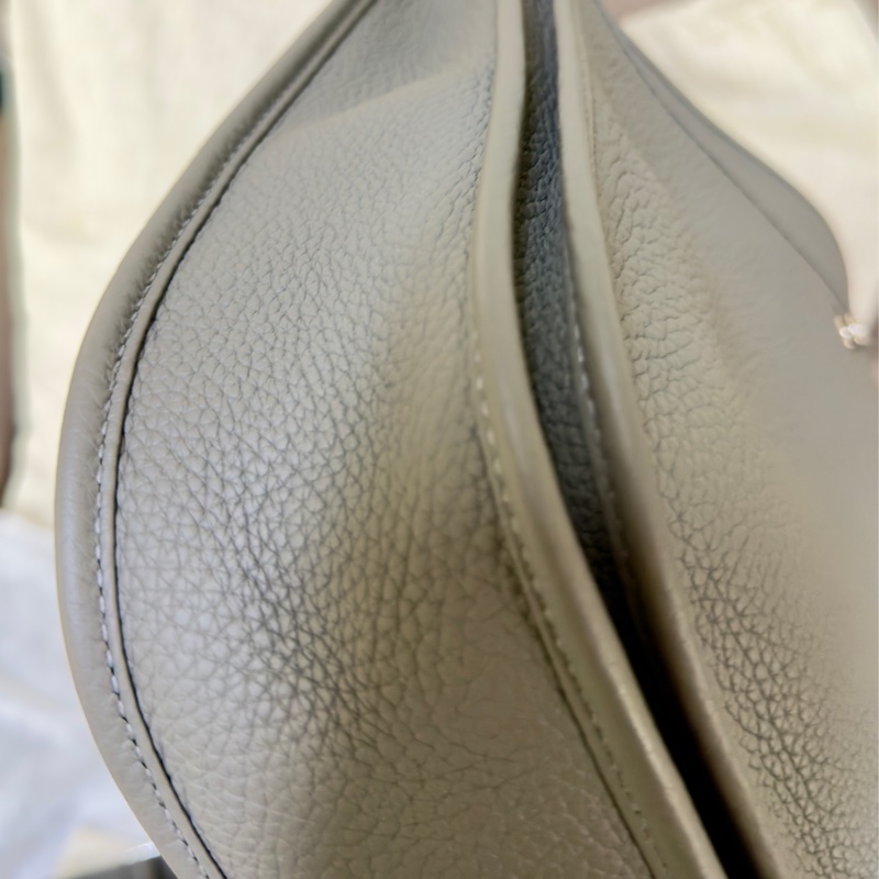 HERMES 愛馬仕 Evelyn’s Bag 29 W刻 (2024)積雨雲灰 防塵袋/原廠背帶-3
