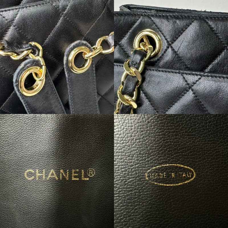 CHANEL 老香金球托特包-7