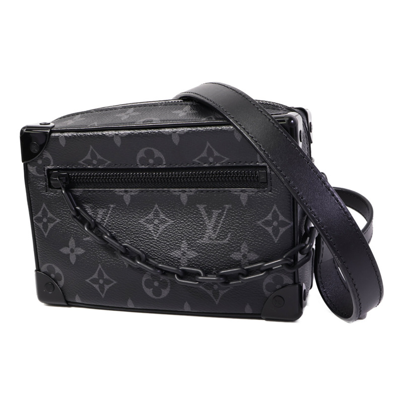 LOUIS VUITTON Monogram Eclipse Mini Soft Trunk肩背袋-2