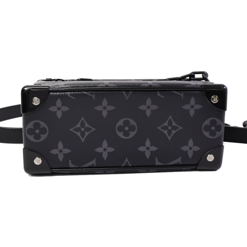 LOUIS VUITTON Monogram Eclipse Mini Soft Trunk肩背袋-3