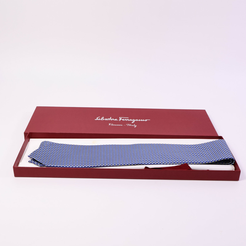 Salvatore Ferragamo 絲質Necktie領帶-4