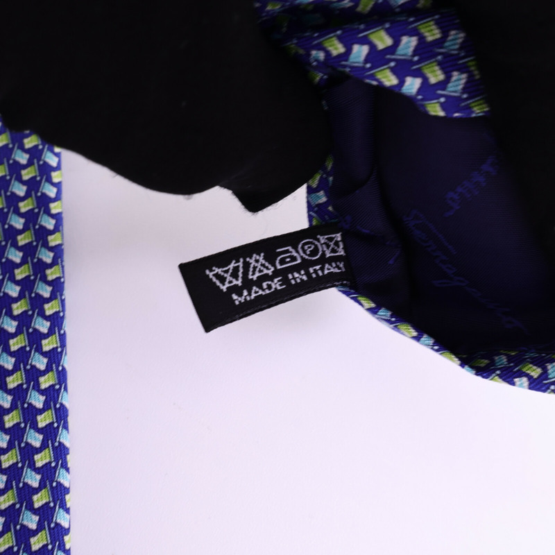 Salvatore Ferragamo 絲質Necktie領帶-6